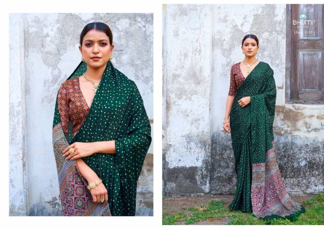 Zeeva Vol 2 By Bhumi Party Wear Sarees Catalog